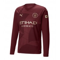 Camiseta Manchester City Tercera Equipación 2024-25 manga larga